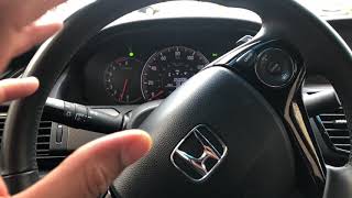 How to turn onoff the fog lights in a Honda Accord [upl. by Asenev973]