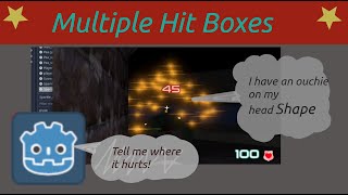 Multiple Hit Boxes with Godot 33 [upl. by Aliuqahs]