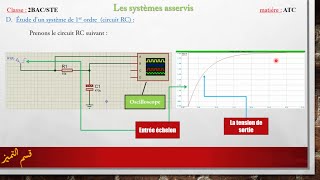 LasservissementPART 5Etude dun système de 1er ordre circuit RC [upl. by Noskcire658]