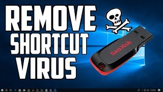 How to Remove Shortcut Virus From Pendrive  USB Drive [upl. by Ambrogino]