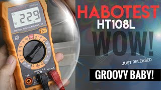 HABOTEST HT108L CHEAPO Multimeter Review amp Teardown [upl. by Laehplar]