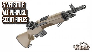 5 of the Best Scout Rifles Available Today [upl. by Traci968]