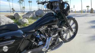 Custom 2016 Street Glide Harley  Dirtbags California [upl. by Ikkaj842]