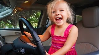 🚙 TODDLER DRIVES THE CAR🚦 [upl. by Tecu155]