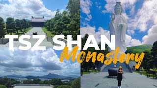 Visiting TSZ SHAN MONASTERYWhiteBigBuddahSophiasMix [upl. by Markson]