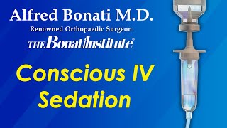 Conscious IV Sedation During Spine Surgery with Alfred Bonati MD [upl. by Roath]