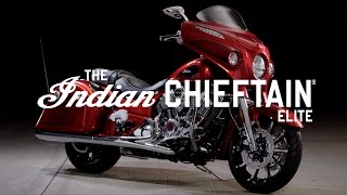 Introducing the Indian Chieftain Elite  Indian Motorcycle [upl. by Holmann]