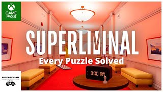 SUPERLIMINAL Walkthrough wCommentary  Complete Puzzle Guide Under 60 Minutes [upl. by Ennirac]