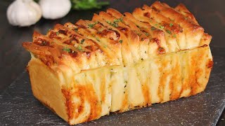 Pull Apart Bread Garlic Cheese  How Tasty Channel [upl. by Malloy81]