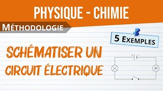 Comment SCHÉMATISER un circuit électrique  💡 Méthode  Physique  Chimie collège [upl. by Ydna88]