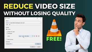 How To Reduce any video size to lower without Losing the Quality FREE way [upl. by Georgine263]