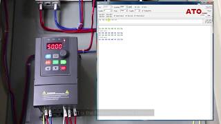 How to control the VFD via RS485 interface [upl. by Niret]