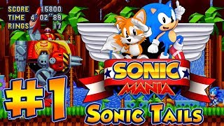 ABM Sonic Mania Gameplay Sonic amp Tails Walkthrough 1 HD [upl. by Hazem]