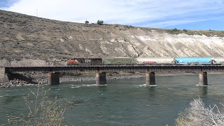 Skeena Pacific Video 2212 CN Mixed Freight West Ashcroft BC 20240830 1445hrs [upl. by Rosemarie461]