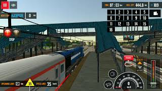 indian train simulator 2018 Prayagraj to New Delhi Rajdhani Express With Wdm3a Action Gameplay [upl. by Drofnats274]