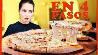 Pizza casera masa para pizza PASO A PASO con tips y trucos  Cómo hacer pizza E01 [upl. by Jolanta832]