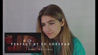 Ed Sheeran Perfect Official Music Video Reaction  Karolaine [upl. by Reeve]