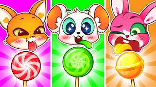 Yummy Candy Song 🍭😍 Funny Kids Songs And Nursery Rhymes by Lovely Cheesy [upl. by Marola251]