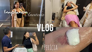 VLOG  Implantação do implanon e como ficou  perícia da Lorena [upl. by Dragelin190]