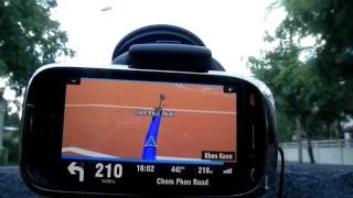 GPS Nokia C7 Test No GPRS  Test Sygic MOBILE  on Nokia C7 Symbian3 System [upl. by Acemat628]