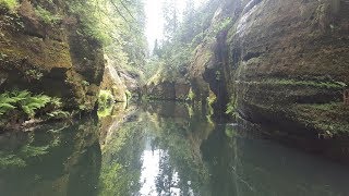 Wanderung in der böhmischen Schweiz Tschechien  Edmundsklamm  Wilde Klamm  PrebischtorTeil1 [upl. by Washko318]