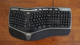 Microsoft Ergonomic Keyboard 4000 InDepth Review [upl. by Lewan600]