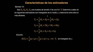 Estimadores Estimación puntual  Proba UTN [upl. by Eelirol179]