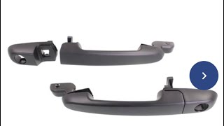 20062011 Hyundai accent door handle replacement [upl. by Utham]