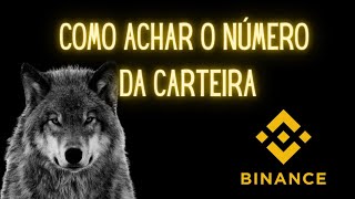 Como ver endereço da minha Carteira na Binance  Tutorial 2023 bitcoin btc criptmoeda [upl. by Kcirdec]