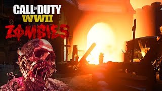 UBER POWERFUL FLIEGERFAUST WEAPON Call of Duty WW2 Zombies  The Final Reich [upl. by Oinotnas]