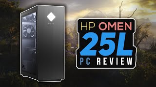 HP Omen 25L Gaming PC Review 2021  Should You Get This PreBuilt PC [upl. by Hoover694]