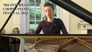 Yulianna Avdeeva  International Chopin Piano Festival 2015 [upl. by Eyak]