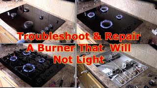 Automatic gas stove service  ignition fitting  ignition problem  gas stove service [upl. by Oicnedurp347]