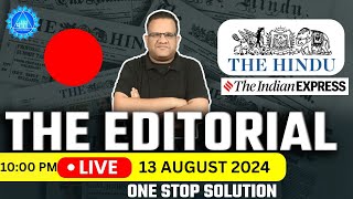 UPSC CSE 2024  The Hindu Editorial Analysis by Ashirwad Sir  13 August 2024  IAS Mantra [upl. by Ttcos]