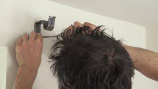 How to Put Up A Curtain Pole [upl. by Gherardo]