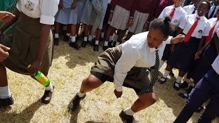 KENYAN HIGH SCHOOLERS  Kanyaga Lami challenge [upl. by Seely]