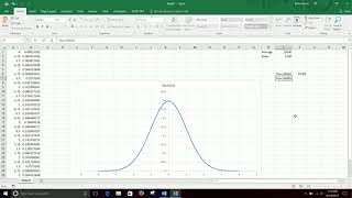 Excel Formulas NORMDIST NORMDIST [upl. by Niwdla722]