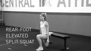 Rear Foot Elevated Split Squat [upl. by Ellwood978]