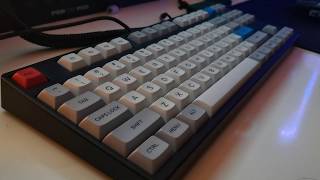 Filco Majestouch 2 TKL Cherry Blue Switch Sound Test [upl. by Auehsoj]