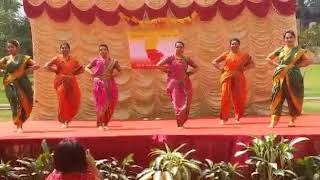 Kannada rajyostava 2018 folk dances [upl. by Notyarb]