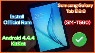 Software Samsung Tablet E SMT561  T560 Software [upl. by Aninep]