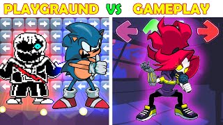 FNF Character Test  Gameplay VS Playground  Alexia Genocidal Trouble Sonic HighEffort [upl. by Krauss843]