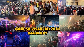 Bagalkot Ganesh Visarjan 2k24 [upl. by Ainival]