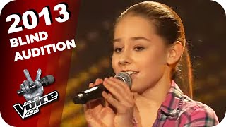 Lena Meyer Landrut  Satellite Olivia  The Voice Kids 2013  Blind Auditions  SAT1 [upl. by Ecissej388]