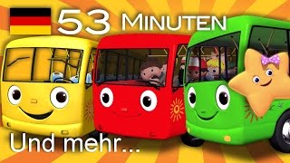 Die Räder vom Bus  Und noch viele weitere Kinderlieder  von LittleBabyBum [upl. by Emma]