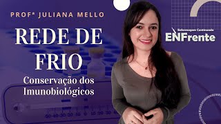 Rede de Frio Conservação dos Imunobiológicos  Profª Juliana Mello [upl. by Dann]