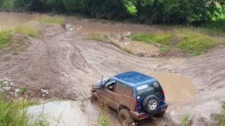 Nissan terrano 2 Offroad in Mammutparck 17072016 [upl. by Dilaw]