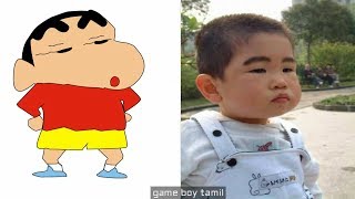 ShinChan Characters In Real Life [upl. by Rosy516]