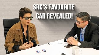 Shah Rukh Khans favourite car likes and dislikes Talking cars with SRK [upl. by Anirret]