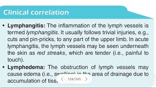 lymphangitis amp lymphedema [upl. by Sikata]